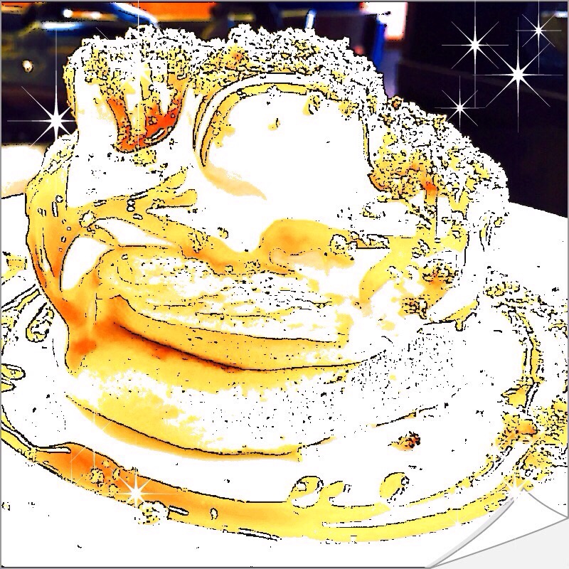 【グルメ探偵】視覚でKO！揺れるパンケーキ